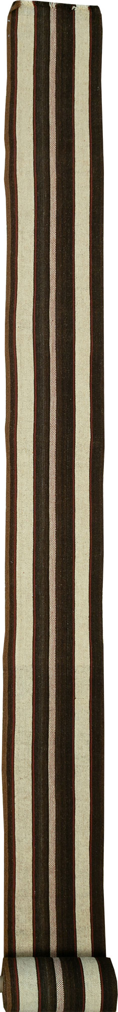 Vintage Turkish Flatweave Long Runner, No.30731 - Galerie Shabab