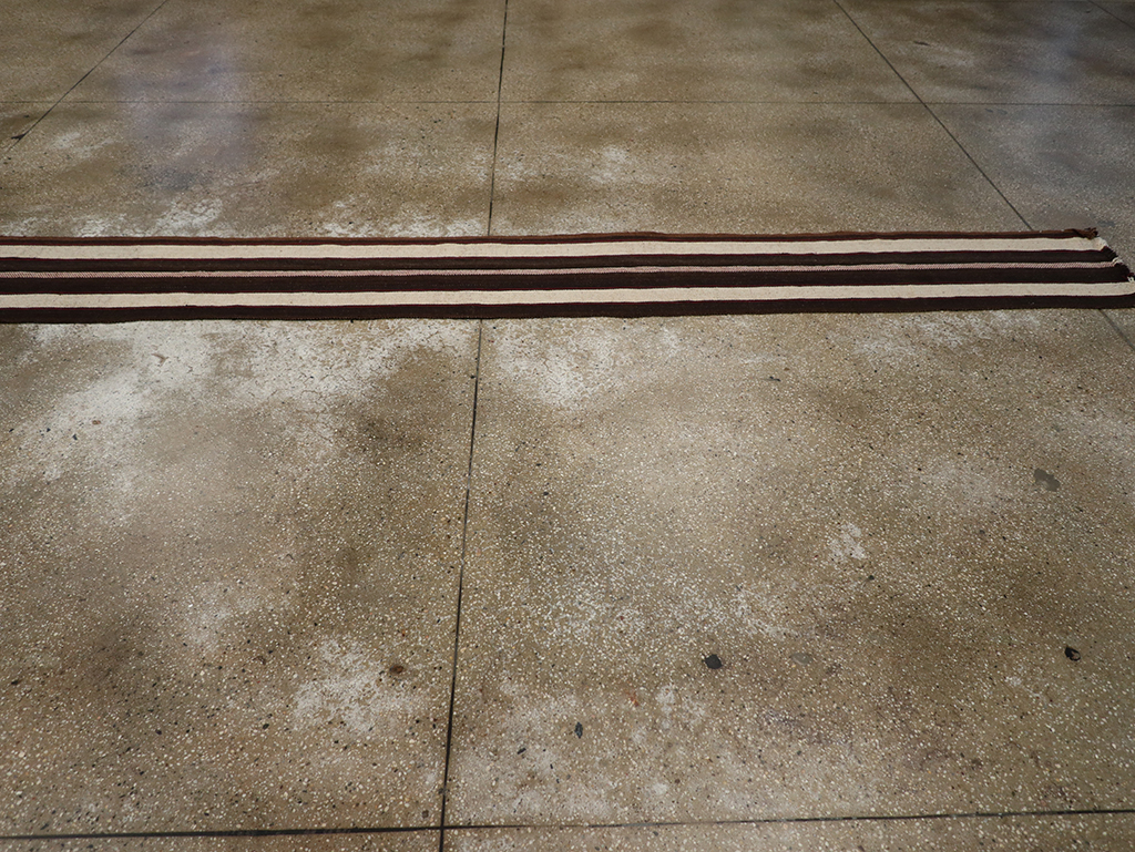 Vintage Turkish Flatweave Long Runner, No.30731 - Galerie Shabab