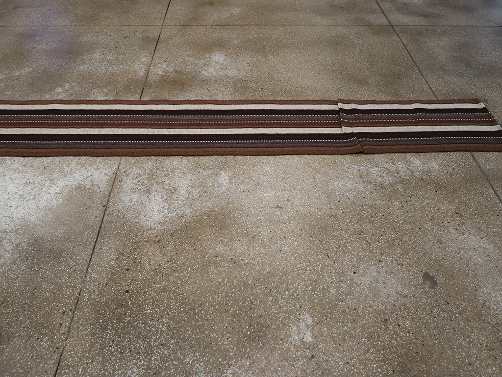 Vintage Turkish Flatweave Long Runner, No.30732 - Galerie Shabab