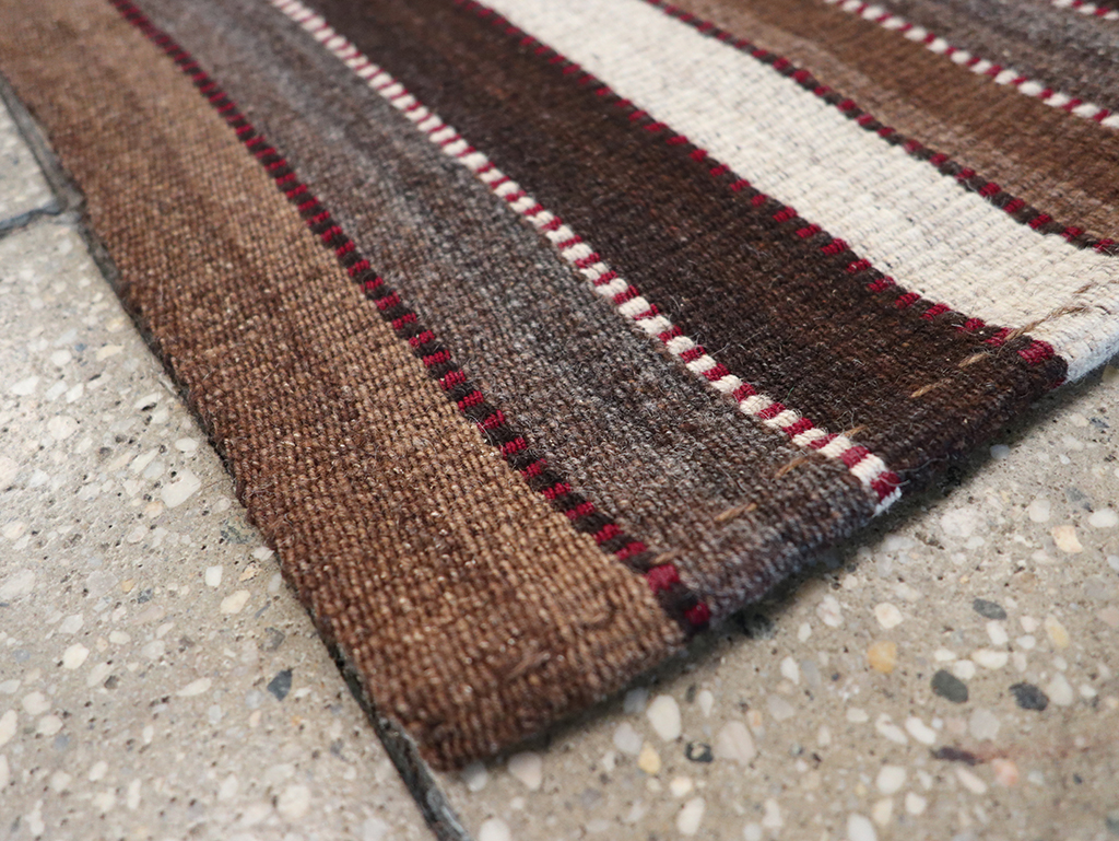 Vintage Turkish Flatweave Long Runner, No.30732 - Galerie Shabab