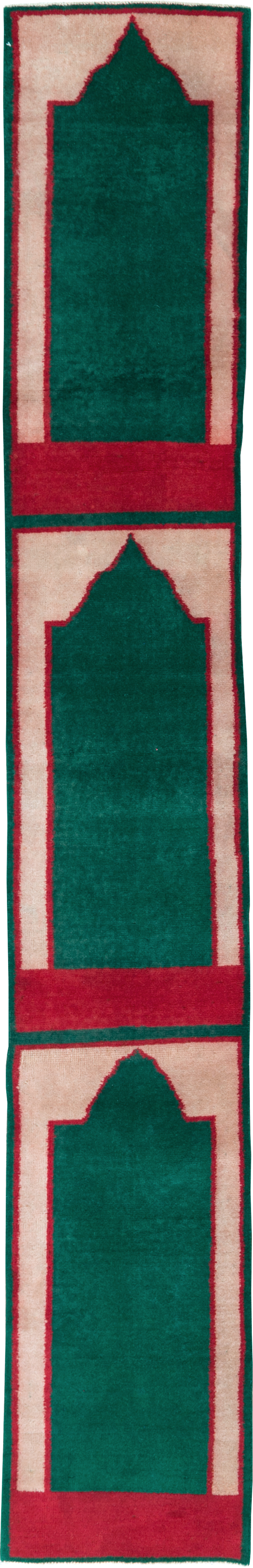 Vintage Turkish Anatolian Small Runner (Pair: 1 of 2), No.30734 - Galerie Shabab