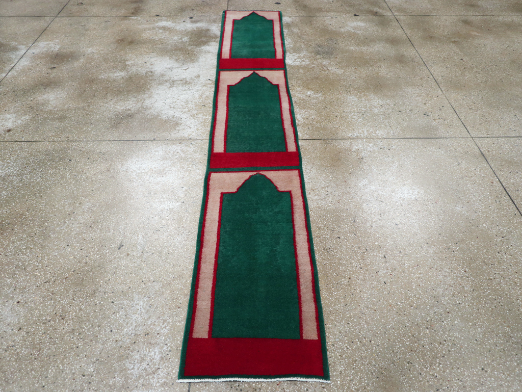 Vintage Turkish Anatolian Small Runner (Pair: 1 of 2), No.30734 - Galerie Shabab