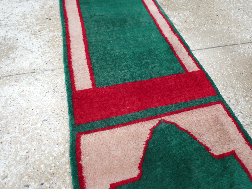 Vintage Turkish Anatolian Small Runner (Pair: 1 of 2), No.30734 - Galerie Shabab