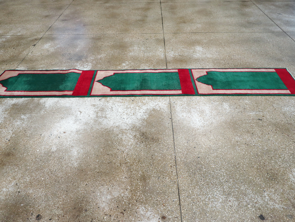 Vintage Turkish Anatolian Small Runner (Pair: 1 of 2), No.30734 - Galerie Shabab