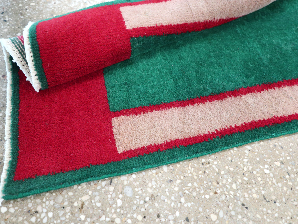 Vintage Turkish Anatolian Small Runner (Pair: 1 of 2), No.30734 - Galerie Shabab