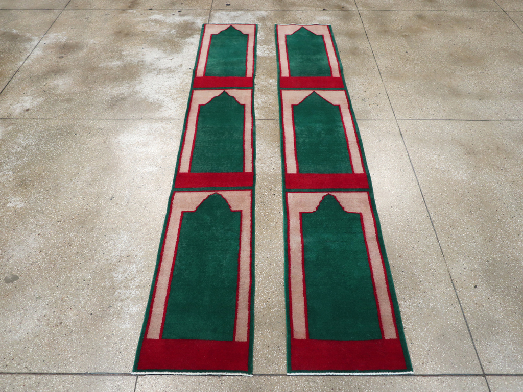 Vintage Turkish Anatolian Small Runner (Pair: 1 of 2), No.30734 - Galerie Shabab