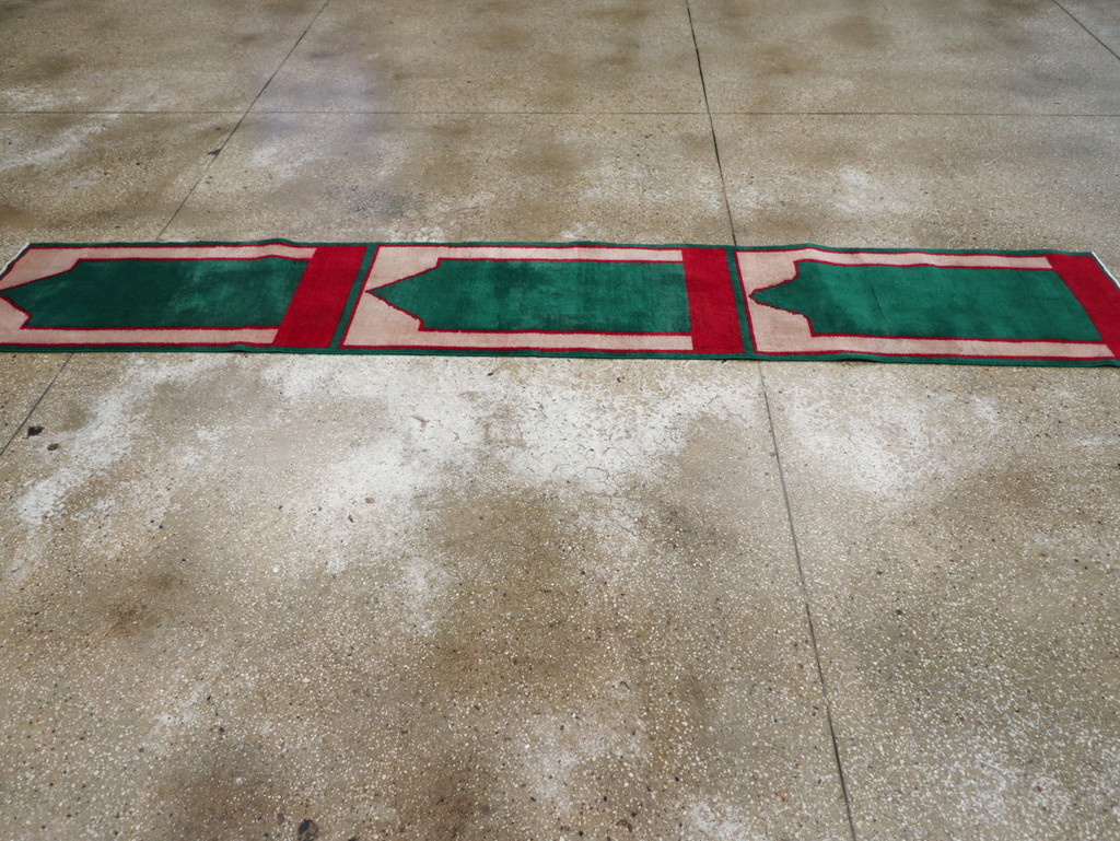 Vintage Turkish Anatolian Small Runner (Pair: 2 of 2), No.30735 - Galerie Shabab