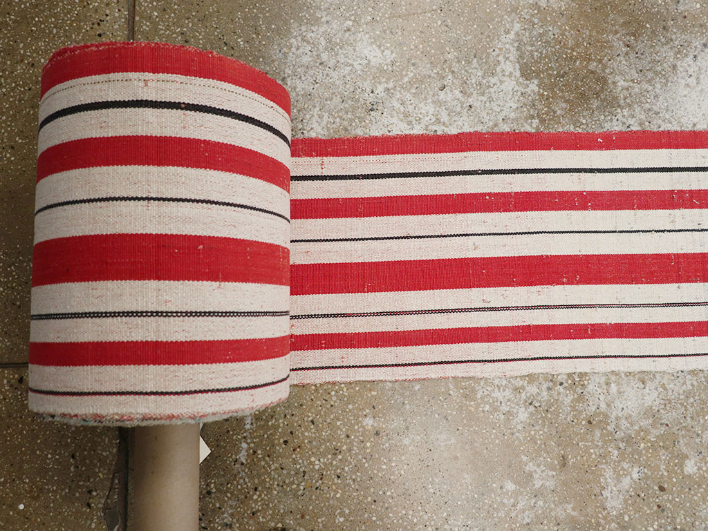 Vintage Turkish Flatweave Long Runner, No.30737 - Galerie Shabab