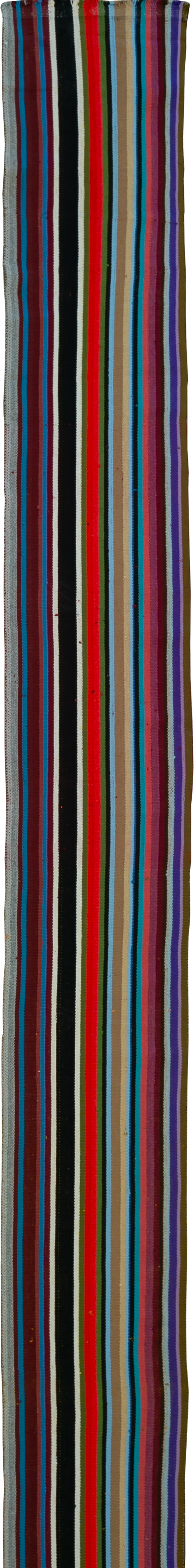 Vintage Turkish Flatweave Long Runner, No.30738 - Galerie Shabab