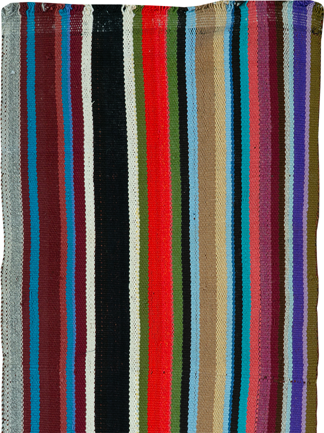 Vintage Turkish Flatweave Long Runner, No.30738 - Galerie Shabab