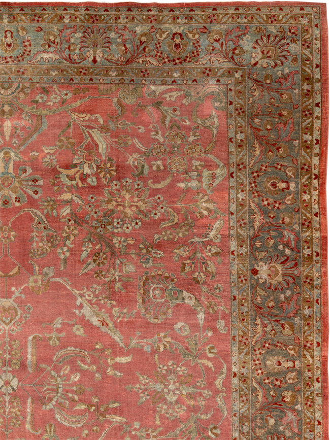 Antique Persian Sarouk Oversize Carpet, No.30743 - Galerie Shabab