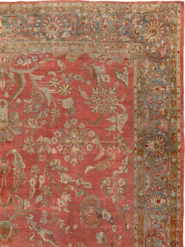 Antique Persian Sarouk Oversize Carpet, No.30743 - Galerie Shabab