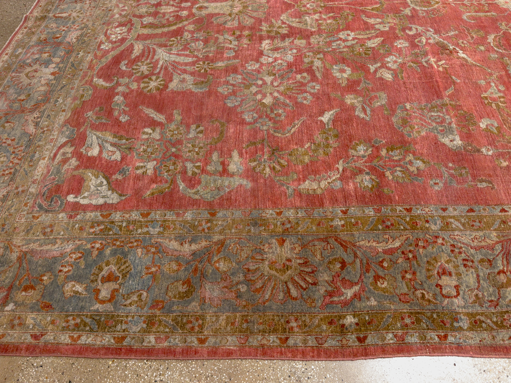 Antique Persian Sarouk Oversize Carpet, No.30743 - Galerie Shabab