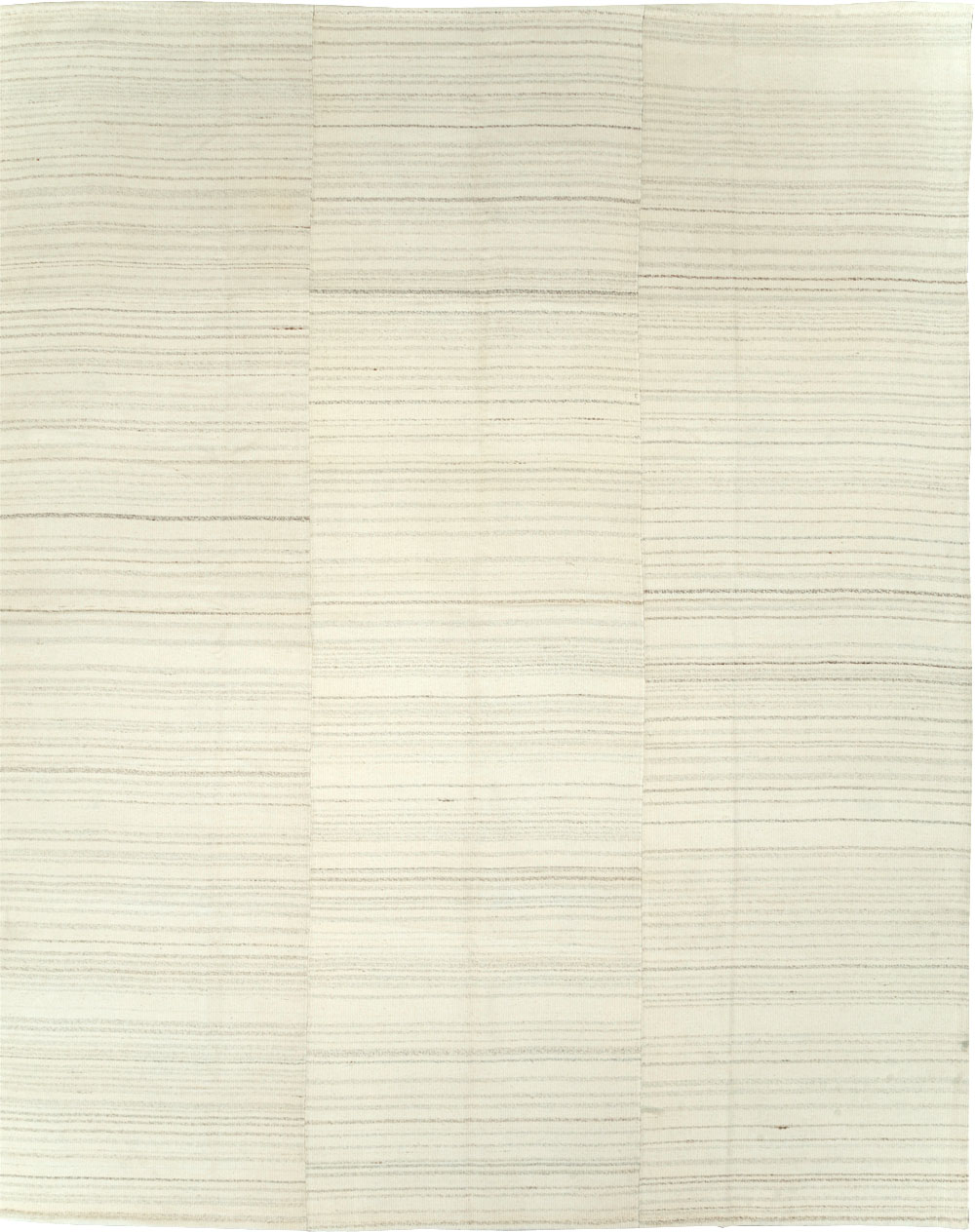 Modern Turkish Flatweave Room Size Carpet, No.30745 - Galerie Shabab