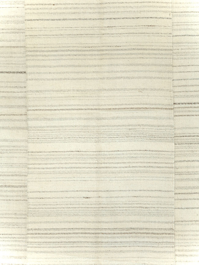Modern Turkish Flatweave Room Size Carpet, No.30745 - Galerie Shabab