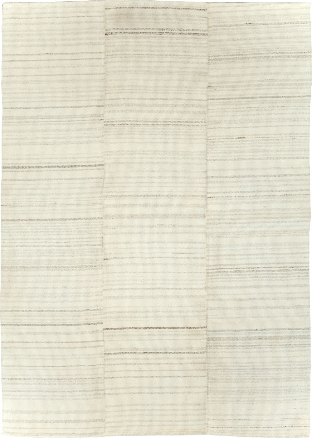 Modern Turkish Flatweave Small Room Size Carpet, No.30747 - Galerie Shabab