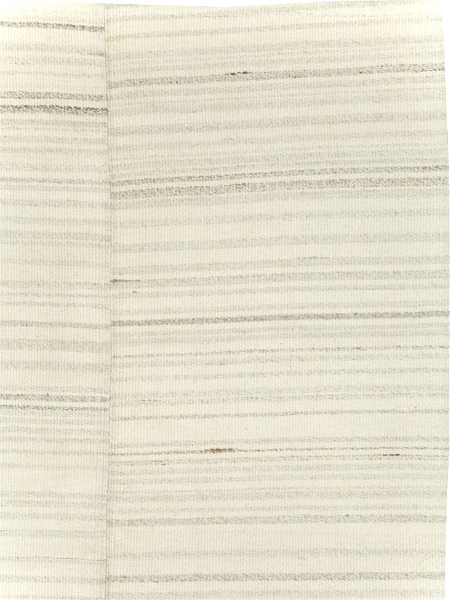 Modern Turkish Flatweave Small Room Size Carpet, No.30747 - Galerie Shabab