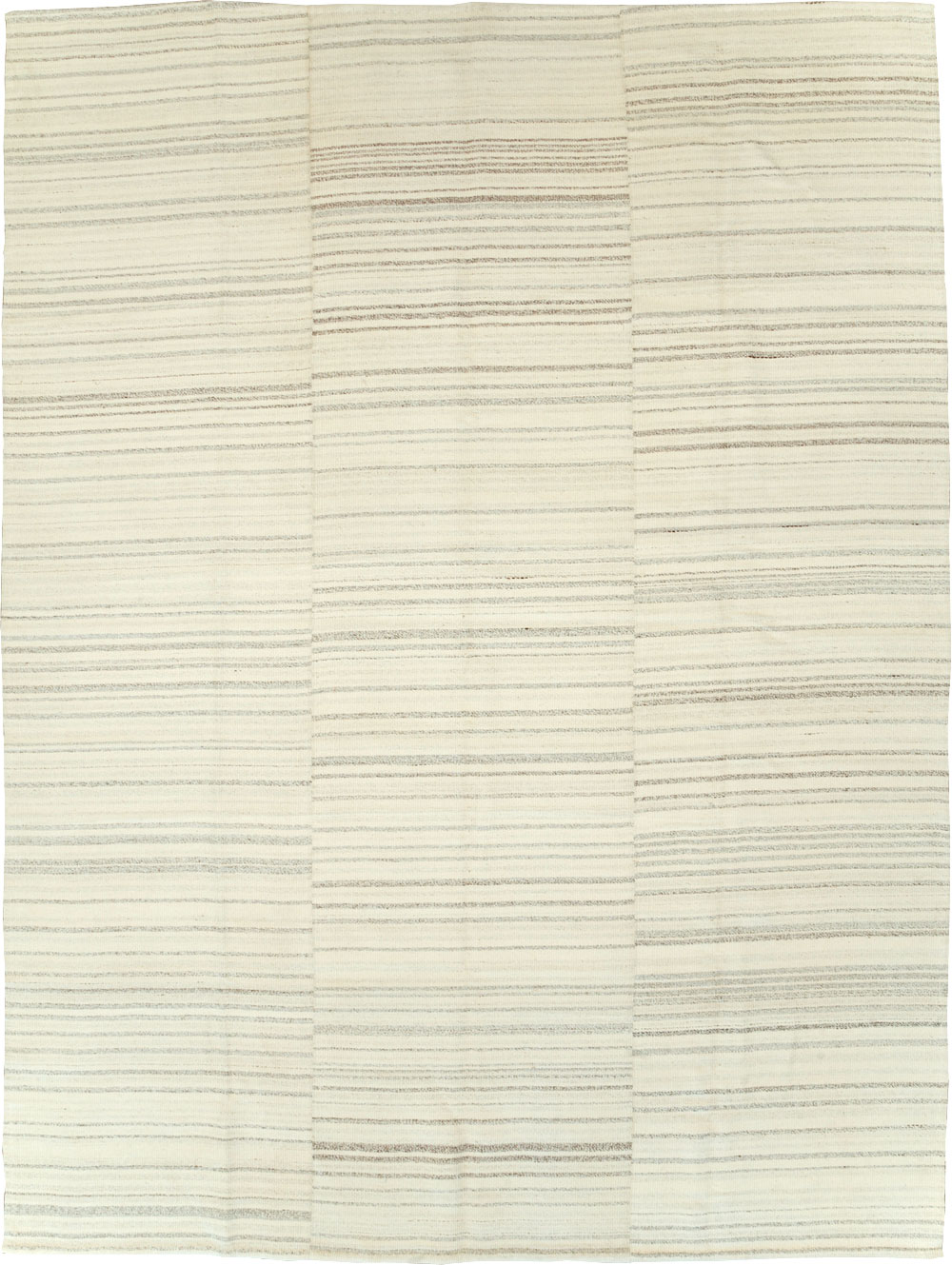 Modern Turkish Flatweave Room Size Carpet, No.30751 - Galerie Shabab