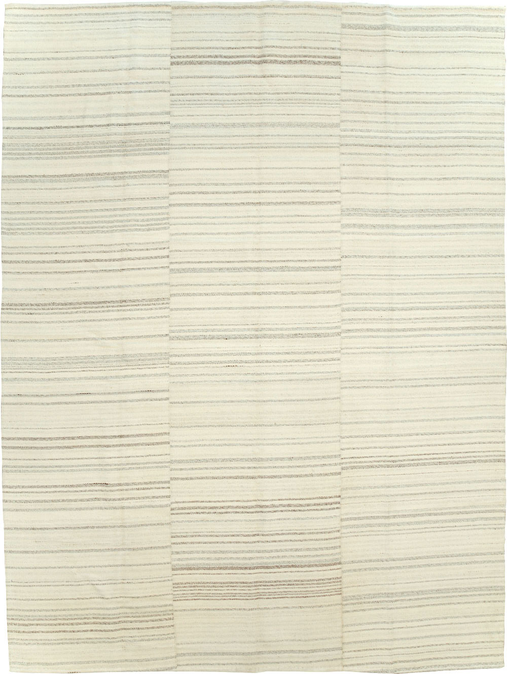Modern Turkish Flatweave Room Size Carpet, No.30751 - Galerie Shabab