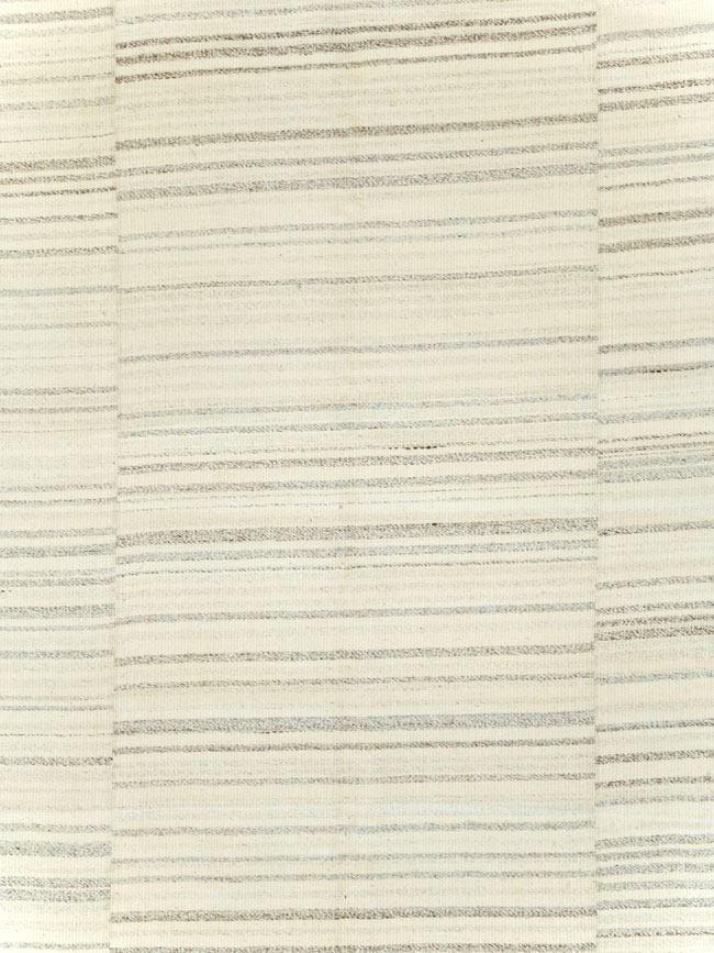 Modern Turkish Flatweave Room Size Carpet, No.30751 - Galerie Shabab
