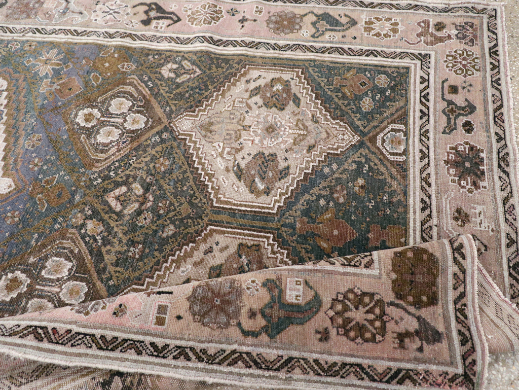 Antique Persian Malayer Gallery Carpet, No.30755 - Galerie Shabab