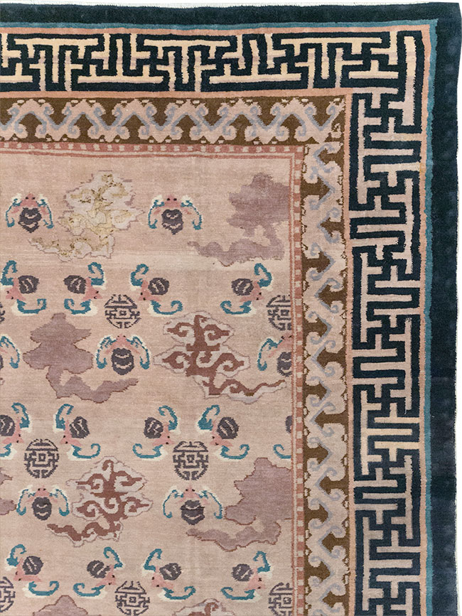 Antique Chinese Peking Room Size Carpet, No.30763 - Galerie Shabab