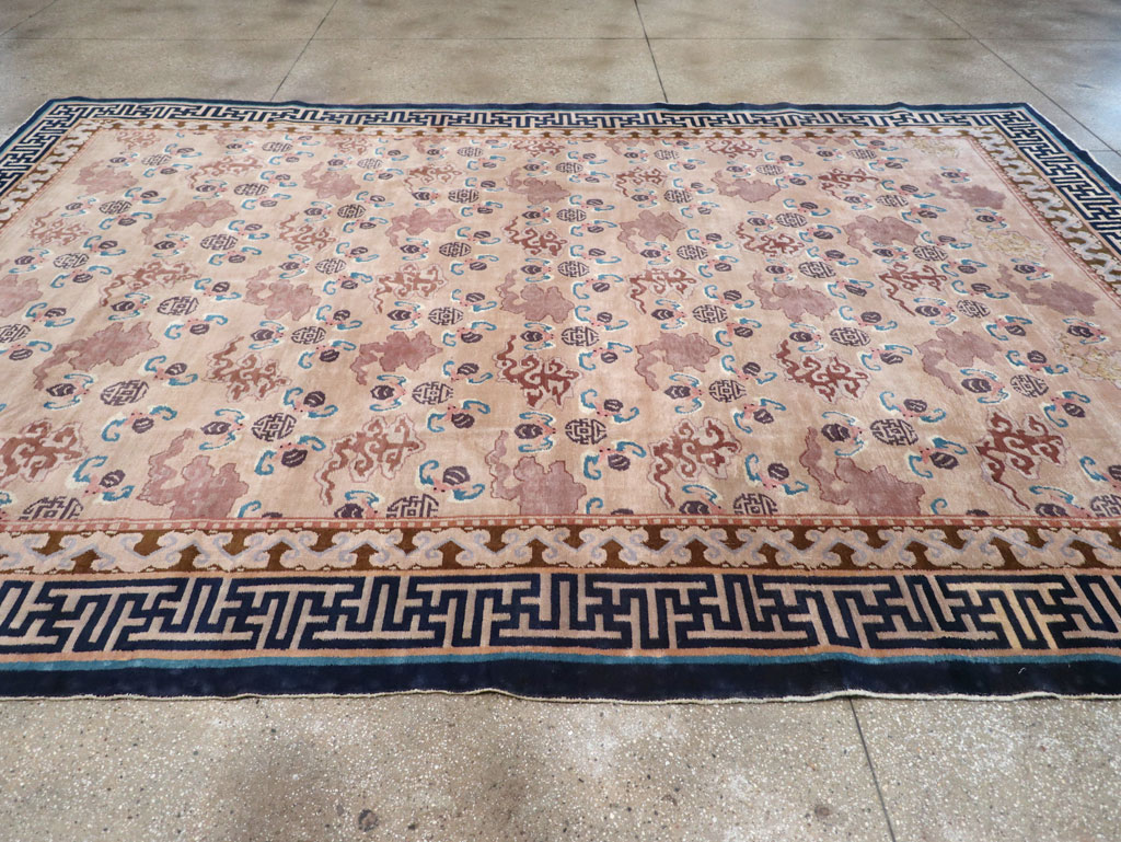 Antique Chinese Peking Room Size Carpet, No.30763 - Galerie Shabab