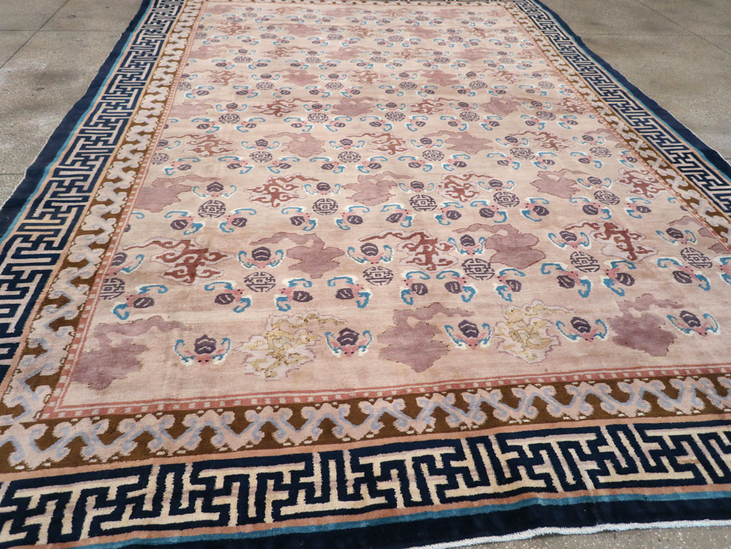Antique Chinese Peking Room Size Carpet, No.30763 - Galerie Shabab