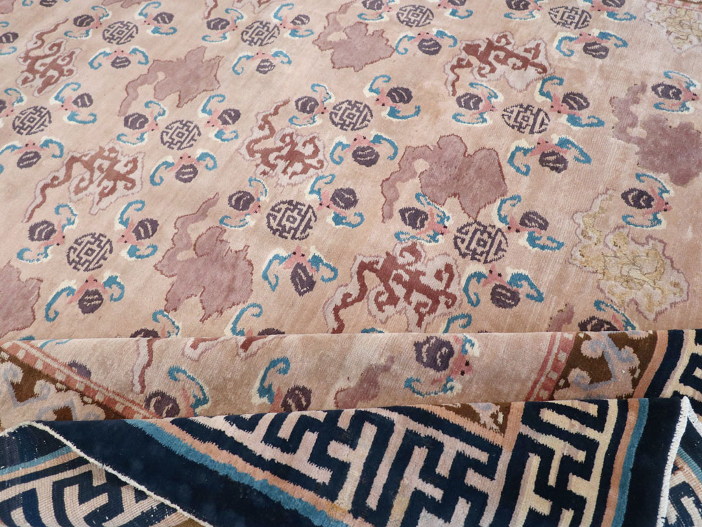Antique Chinese Peking Room Size Carpet, No.30763 - Galerie Shabab