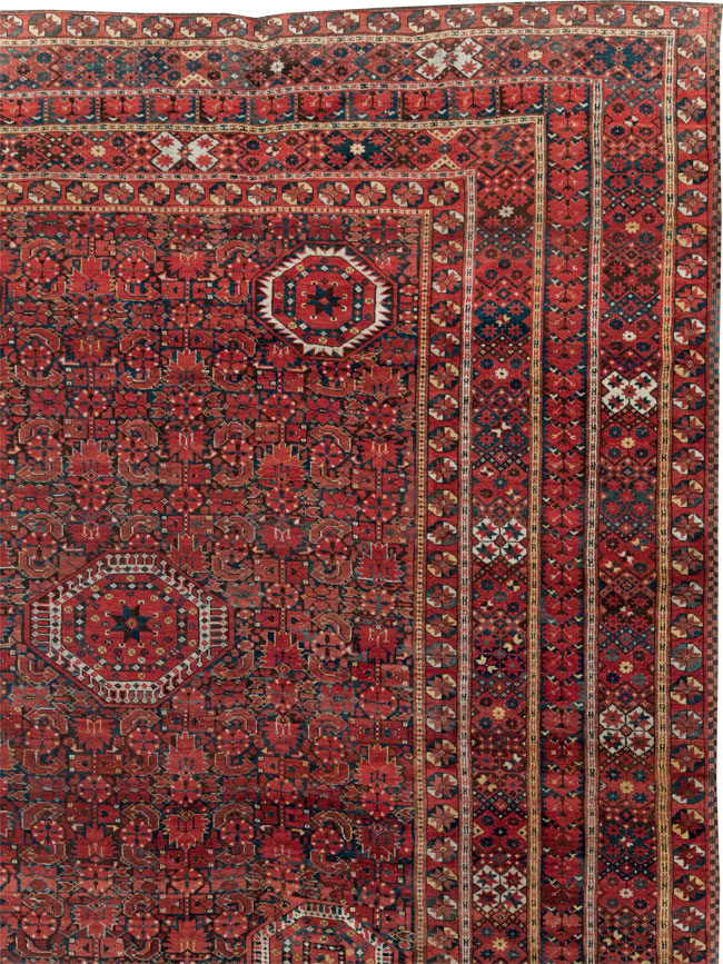 Antique  Beshir Carpet, No.30766 - Galerie Shabab