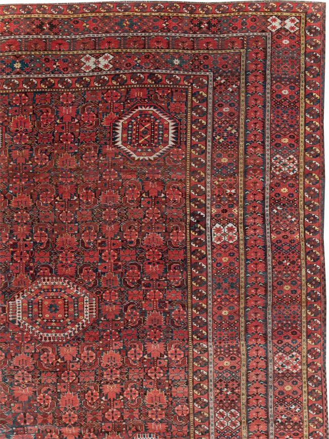 Antique  Beshir Carpet, No.30766 - Galerie Shabab