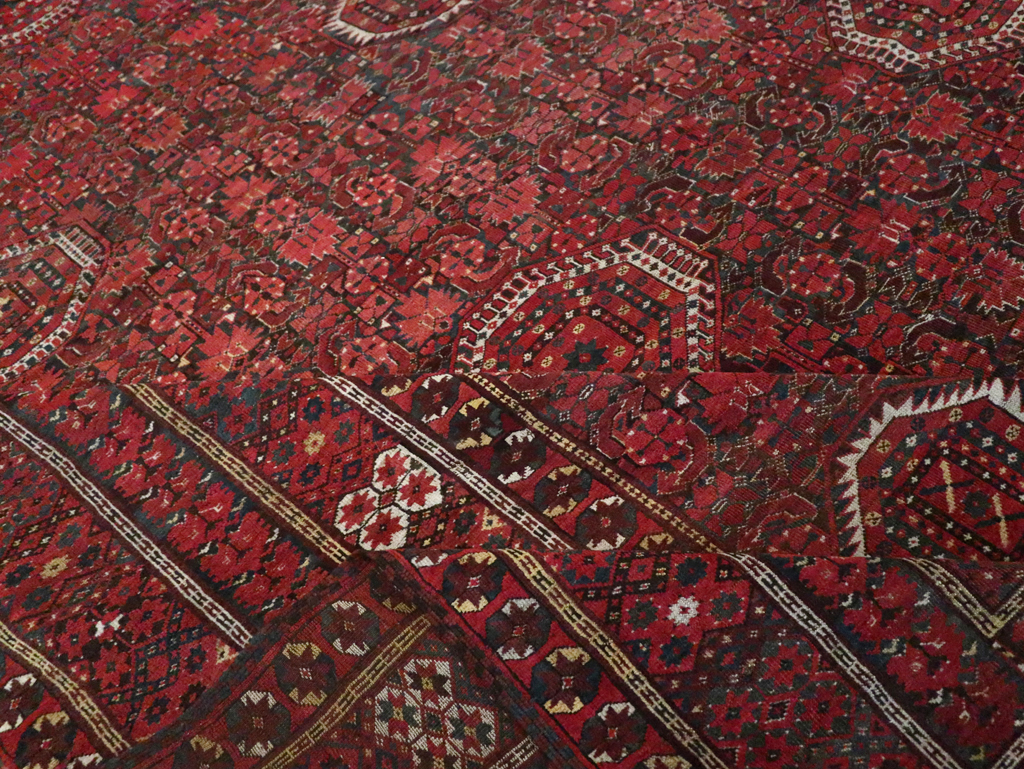 Antique  Beshir Carpet, No.30766 - Galerie Shabab