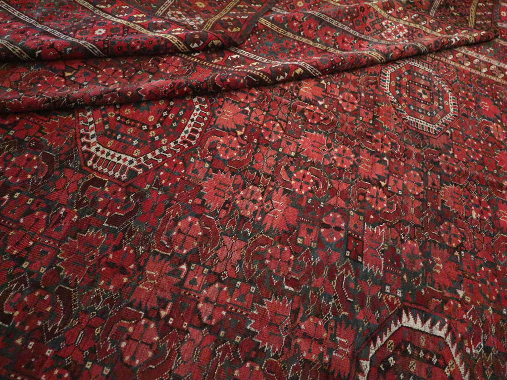 Antique  Beshir Carpet, No.30766 - Galerie Shabab