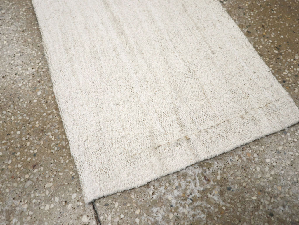 Vintage Turkish Hemp Flatweave Kilim Runner, No.30768 - Galerie Shabab