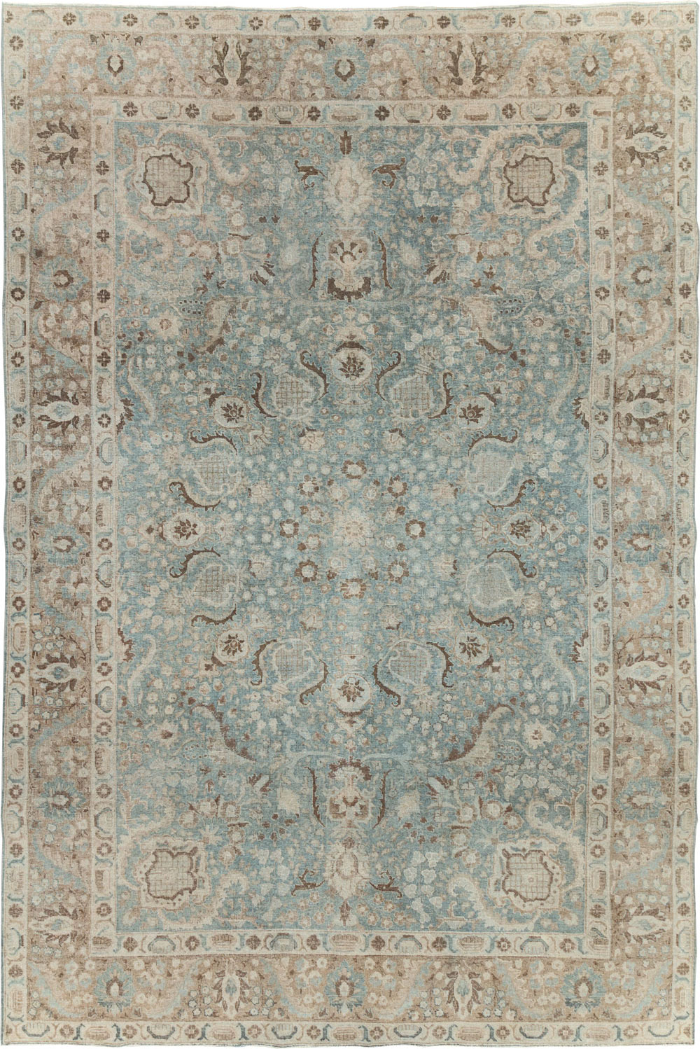 Antique Persian Tabriz Carpet, No.30776 - Galerie Shabab