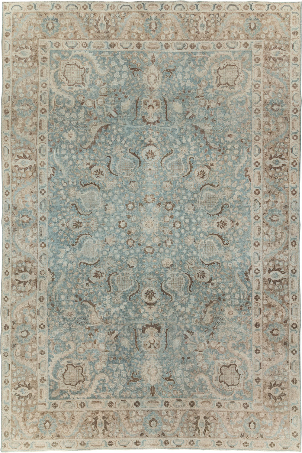 Antique Persian Tabriz Carpet, No.30776 - Galerie Shabab
