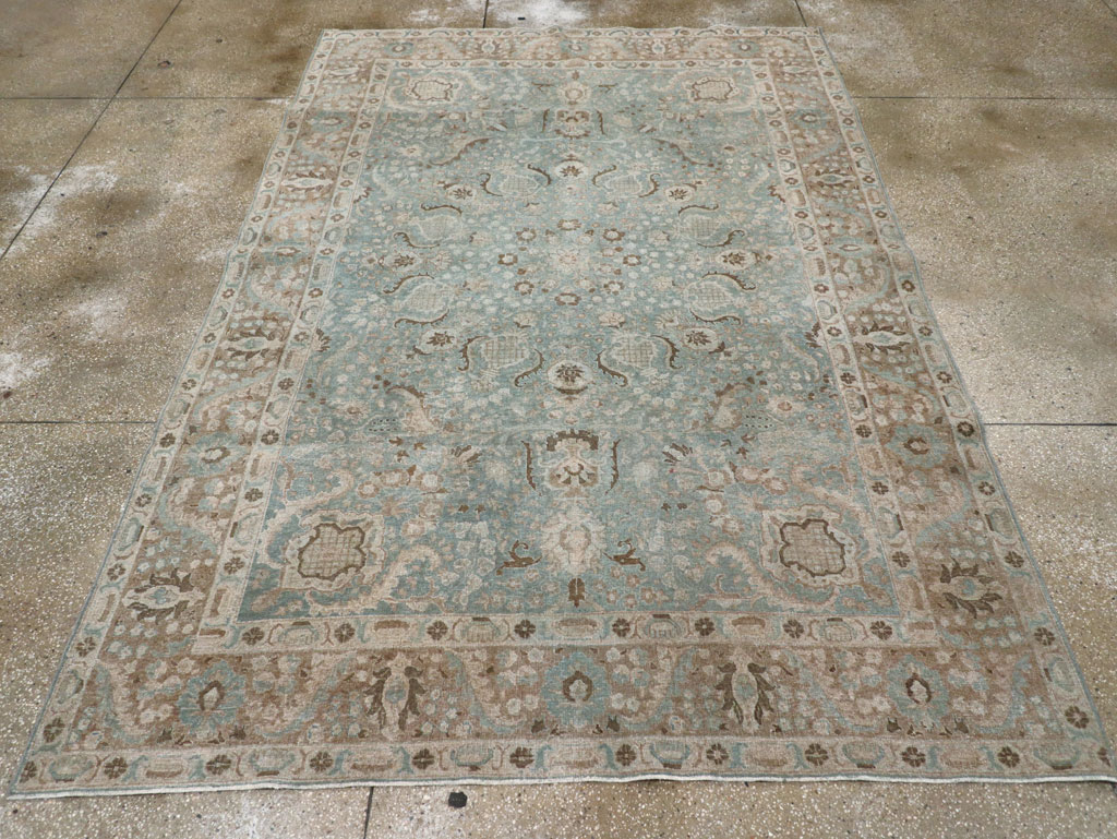 Antique Persian Tabriz Carpet, No.30776 - Galerie Shabab