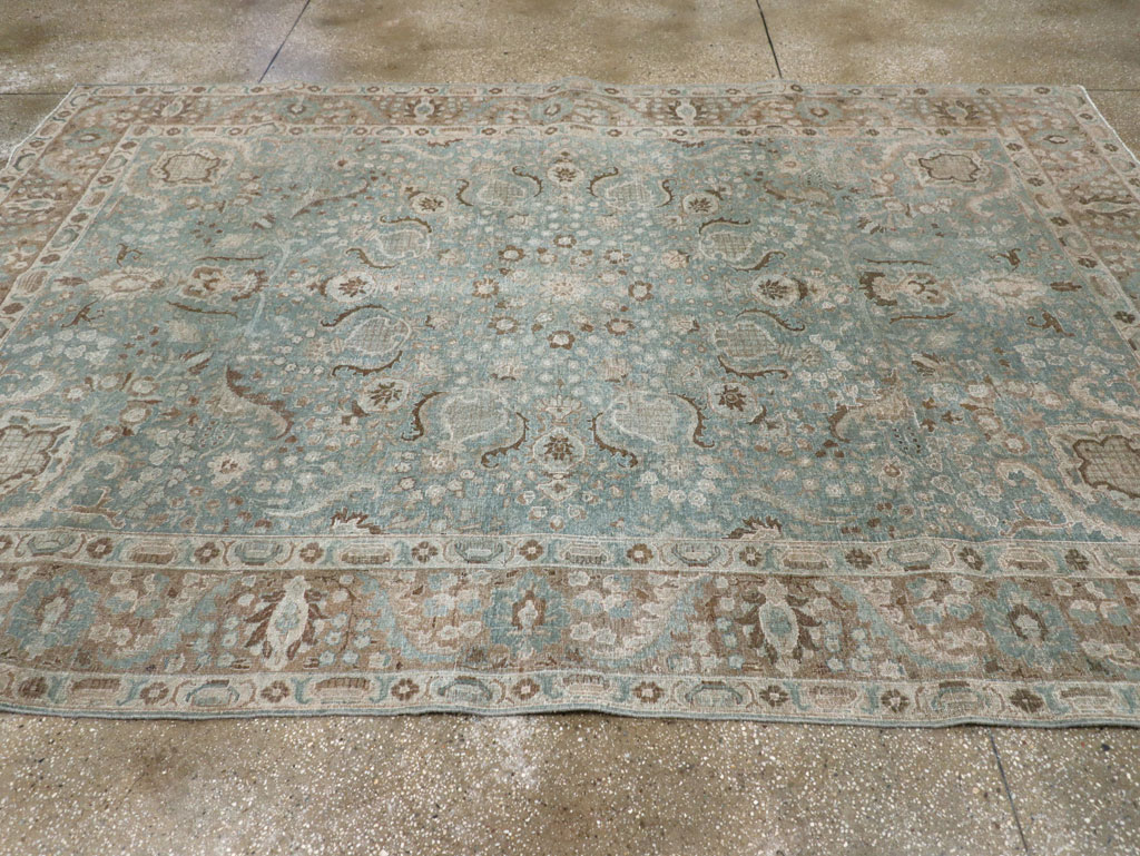Antique Persian Tabriz Carpet, No.30776 - Galerie Shabab