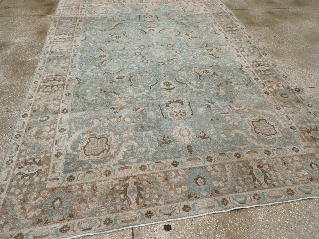 Antique Persian Tabriz Carpet, No.30776 - Galerie Shabab