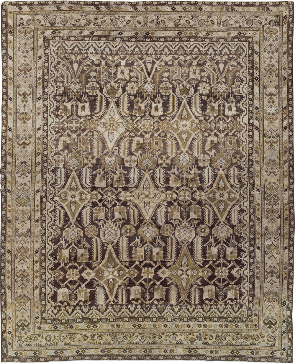 Antique Persian Malayer Accent Carpet, No.30777 - Galerie Shabab
