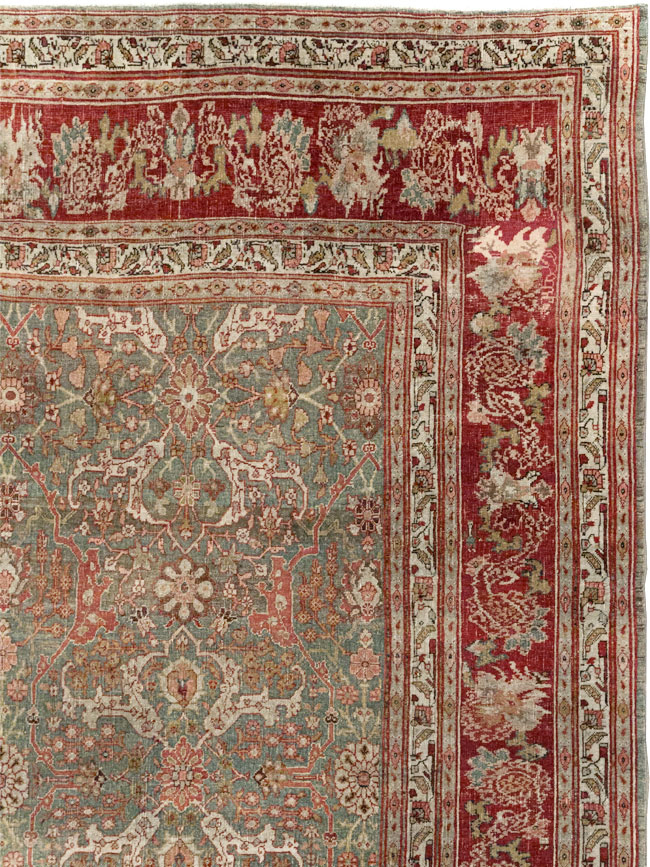 Antique Persian Bidjar Large Carpet, No.30778 - Galerie Shabab