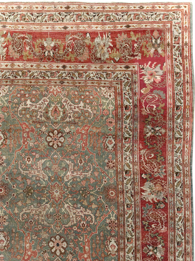 Antique Persian Bidjar Large Carpet, No.30778 - Galerie Shabab
