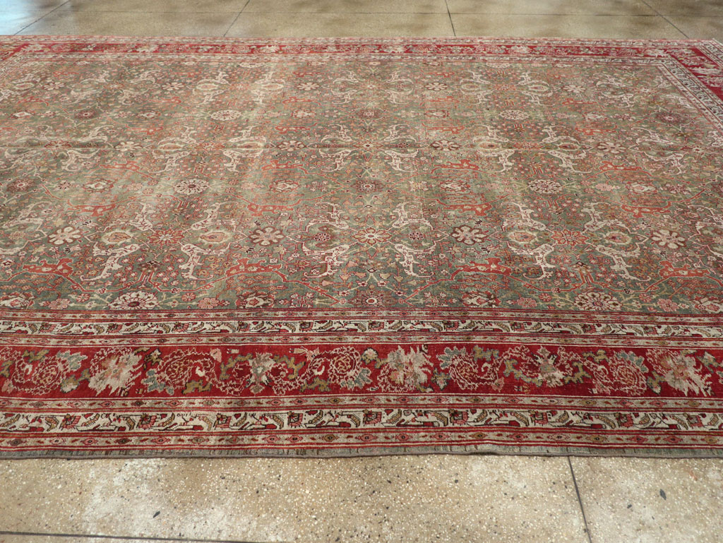 Antique Persian Bidjar Large Carpet, No.30778 - Galerie Shabab