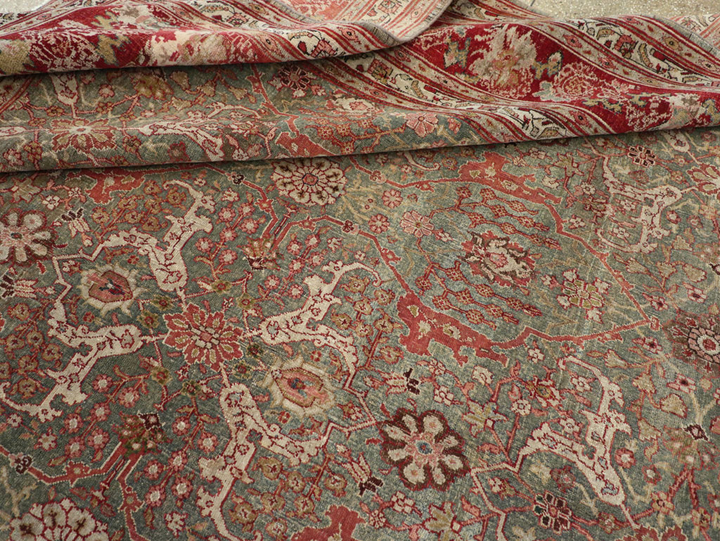 Antique Persian Bidjar Large Carpet, No.30778 - Galerie Shabab