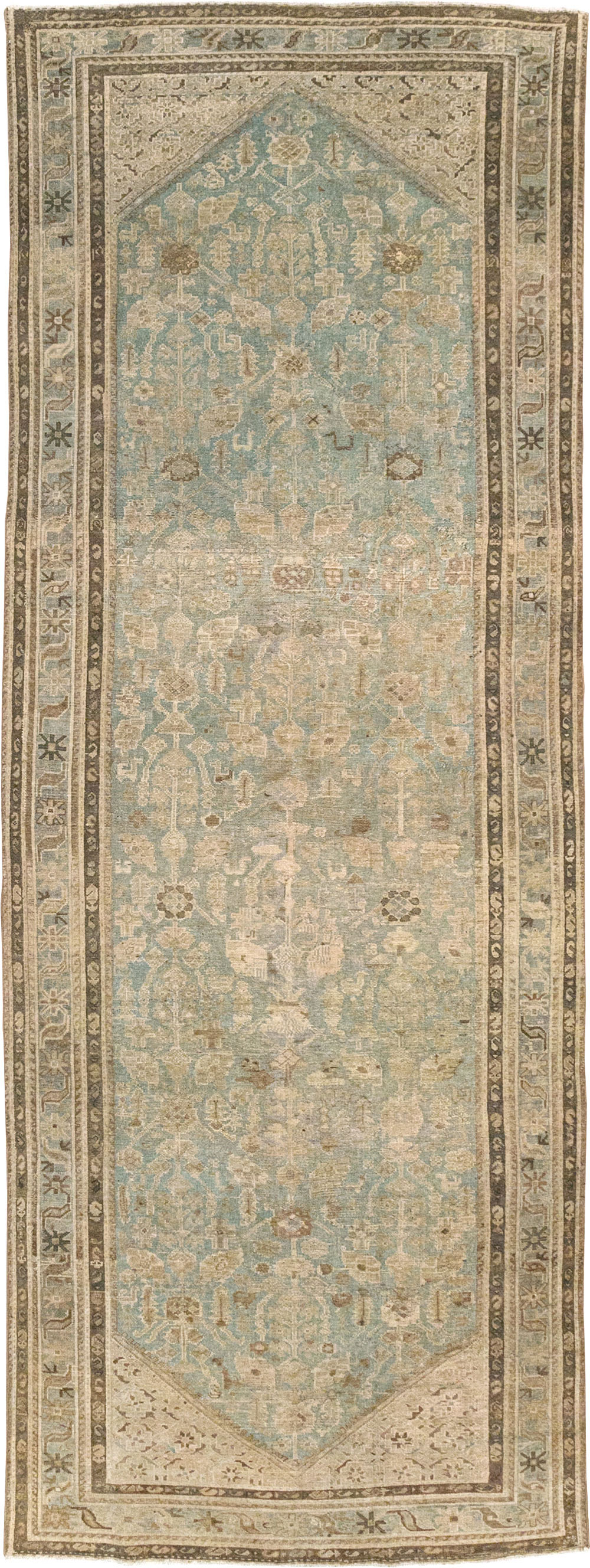 Vintage Persian Malayer Rug, No.30779 - Galerie Shabab
