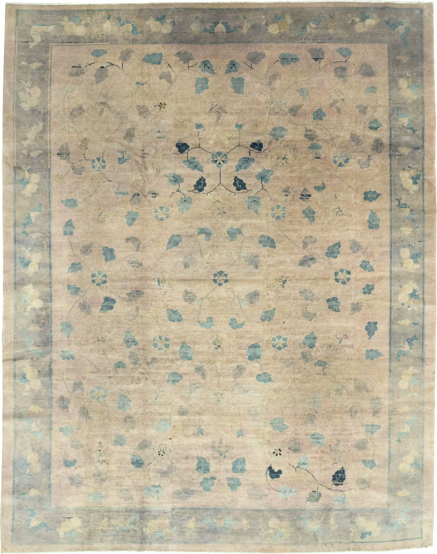 Vintage Chinese Room Size Carpet, No.30785 - Galerie Shabab