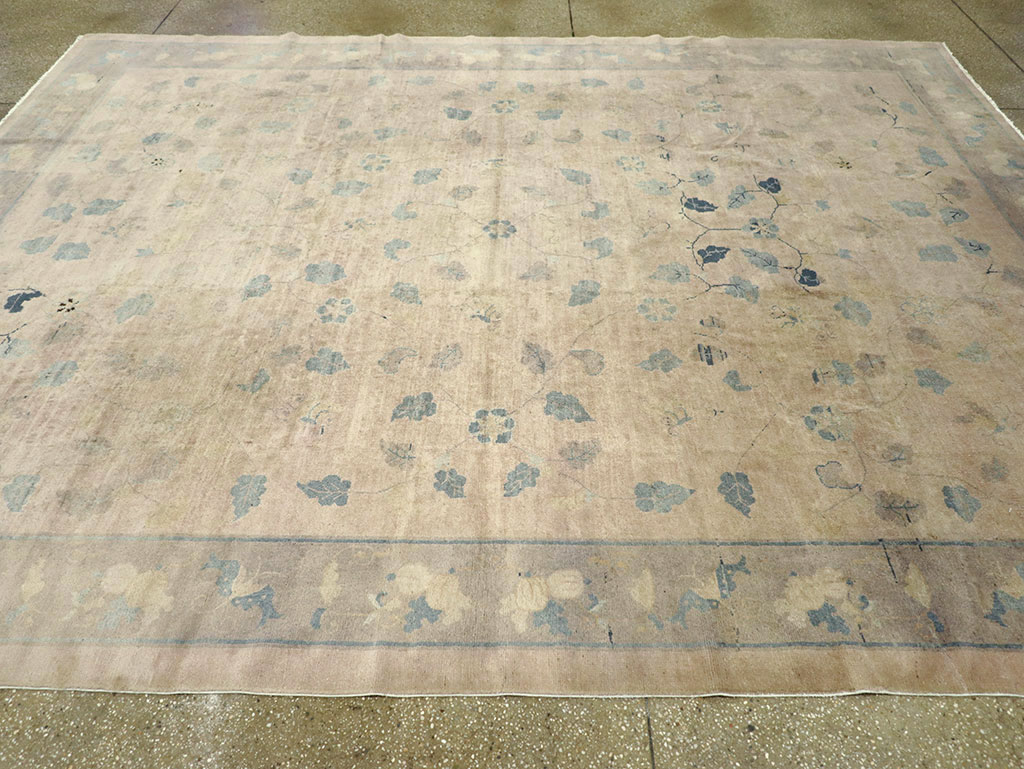 Vintage Chinese Room Size Carpet, No.30785 - Galerie Shabab