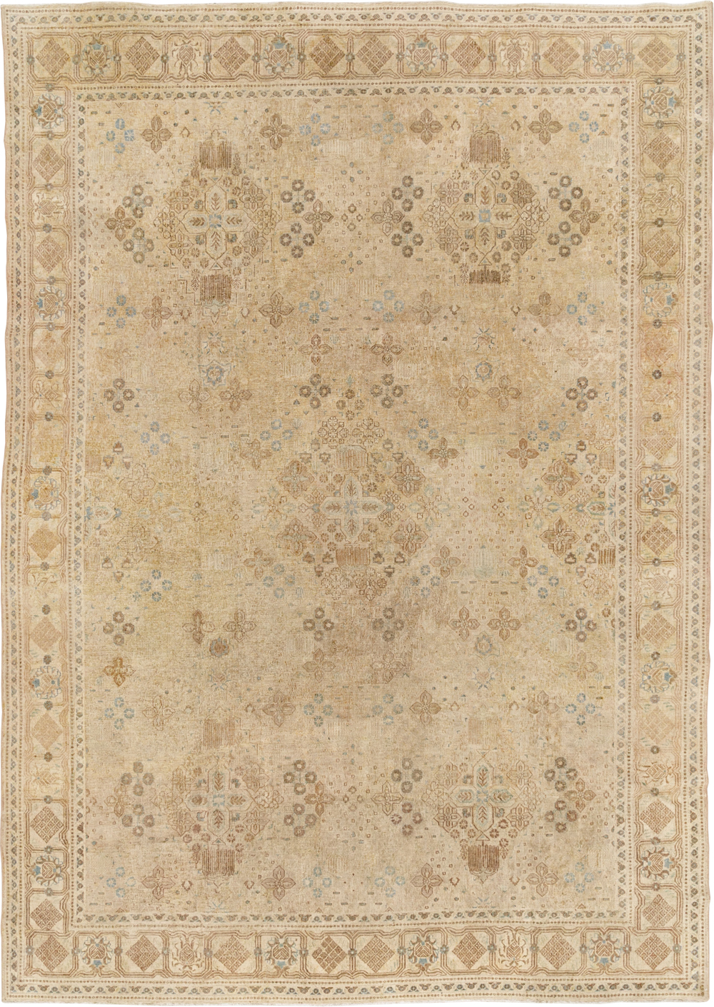 Vintage Persian Joshegan Room Size Carpet, No.30786 - Galerie Shabab