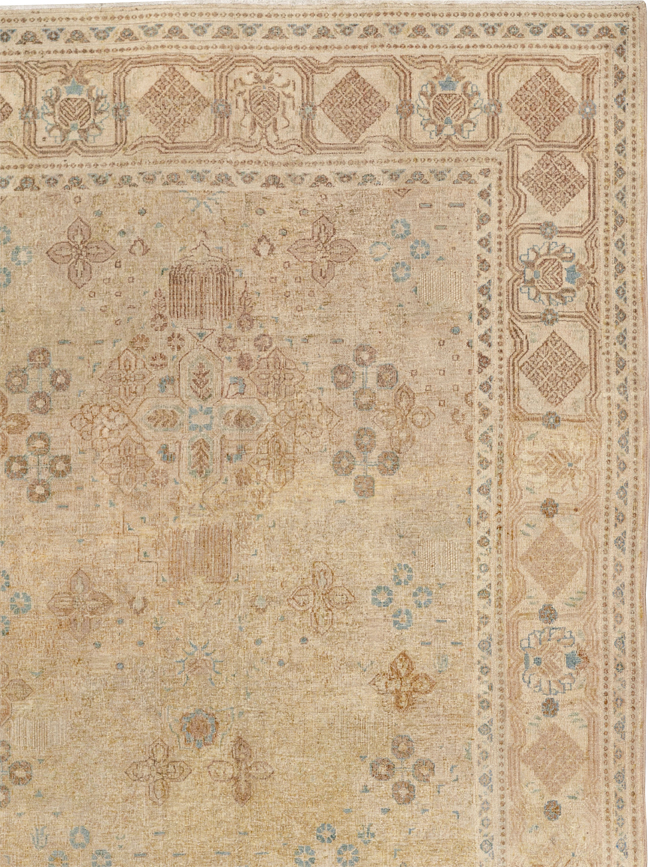 Vintage Persian Joshegan Room Size Carpet, No.30786 - Galerie Shabab