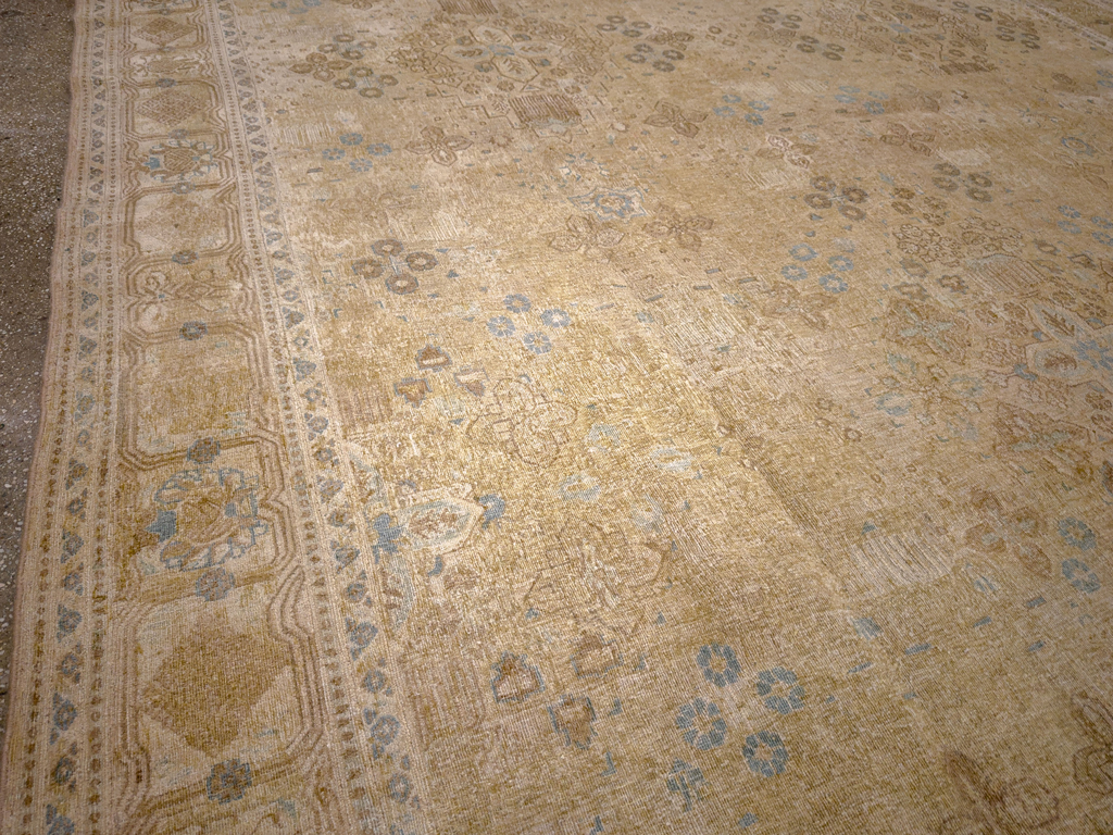 Vintage Persian Joshegan Room Size Carpet, No.30786 - Galerie Shabab
